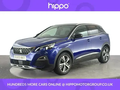 Used Peugeot 3008 GT-line 131 HP (96 kW) 2019 Blue SUV