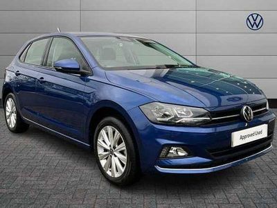 Blue Used 2021 VW Polo SEL Hatchback | £16,890 (Fair price)