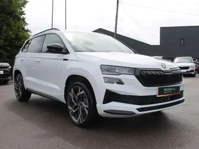 Used Skoda Karoq SportLine 150 HP (110 kW) 2025 White SUV