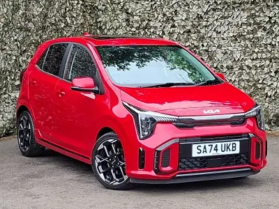 Used Kia Picanto GT-Line S 77 HP (56 kW) 2024 Red Hatchback