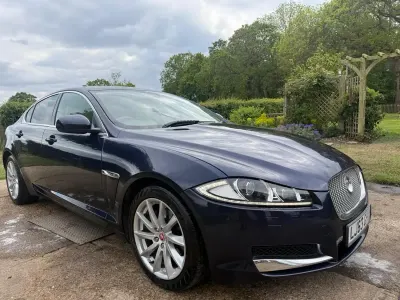 Used Jaguar XF Premium Luxury 2013 Blue Sedan