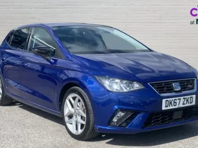 Usado Seat Ibiza FR 95 HP (69 kW) 2017 Azul