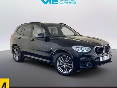 Used BMW X3 M Sport 190 HP (139 kW) 2020 Black SUV