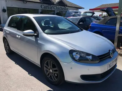 Used VW Golf VI SE 105 HP (77 kW) 2010 Silver Hatchback