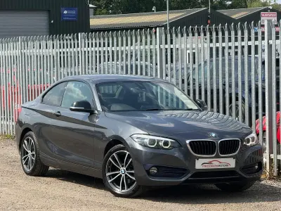Used BMW 218 Sport Line 2018 Grey Coupe