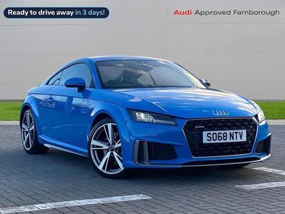 Used Audi TT S-Line 245 HP (180 kW) 2019 Blue Coupe