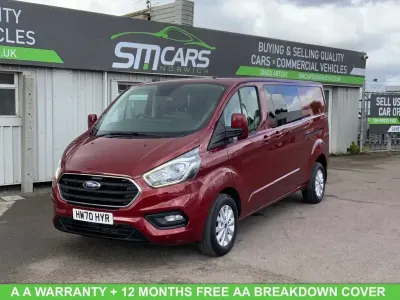 Usado Ford Transit Custom Limited 185 HP (136 kW) 2020 Vermelho Van