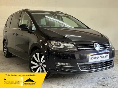 Używany VW Sharan SEL 184 KM (135 kW) 2019 Czarny Minivan