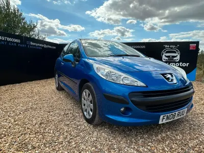 Used Peugeot 207 S 95 HP (69 kW) 2008 Blue Hatchback