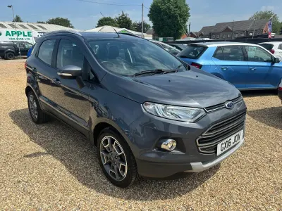 Used Ford Ecosport Titanium 125 HP (91 kW) 2016 Grey SUV