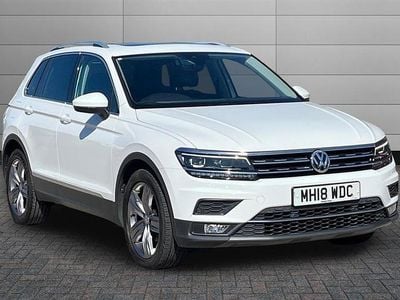 Used VW Tiguan SEL 150 HP (110 kW) 2018 White SUV