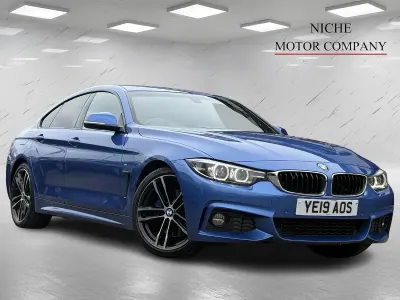 Used BMW 420 Coupé M Sport 2019 Blue Coupe