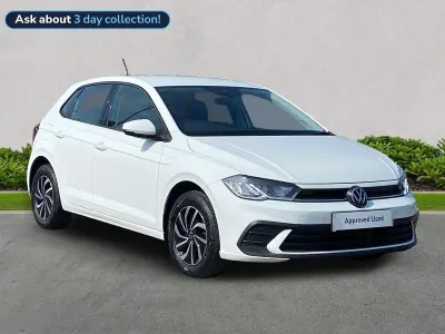 Used VW Polo Life 95 HP (69 kW) 2024 White Hatchback