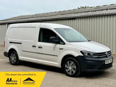 Used VW Caddy Startline 102 HP (75 kW) 2018 White MPV