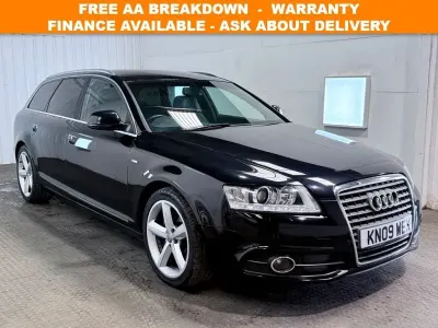 Używany Audi A6 S-Line 170 KM (125 kW) 2009 Czarny Kombi