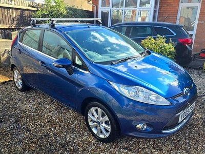 Used Ford Fiesta Zetec 96 HP (70 kW) 2009 Blue Hatchback