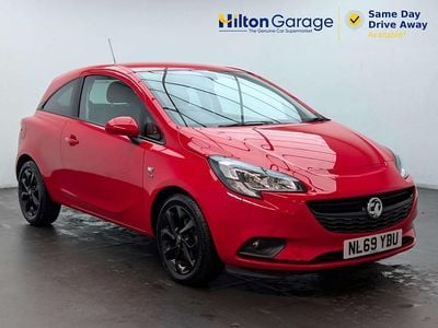 Begagnad Vauxhall Corsa 75 HK (55 kW) 2019 Röd Halvkombi