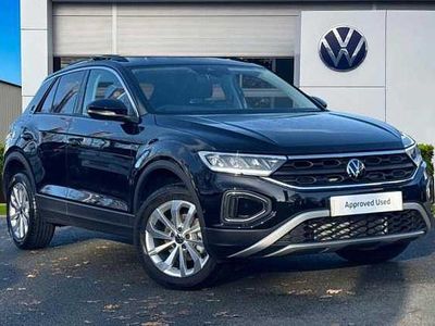 Black Used 2025 VW T-Roc Match SUV | £24,990 (Fair price)