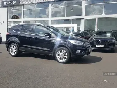 Used Ford Kuga Titanium 150 HP (110 kW) 2018 Black SUV