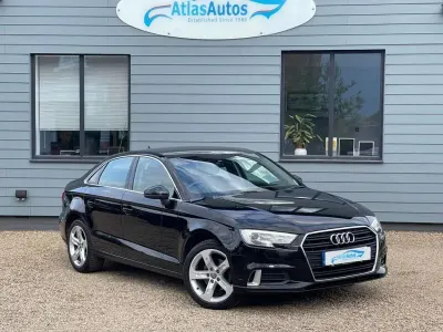 Usado Audi A3 Sport 150 HP (110 kW) 2018 Preto Sedan