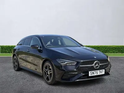 Used Mercedes CLA180 Executive 136 HP (100 kW) 2025 Black Estate