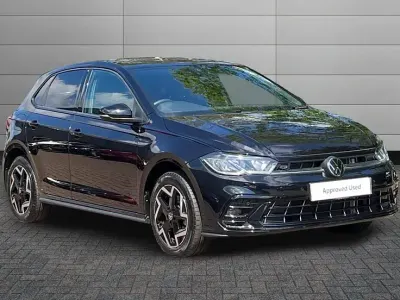 Used VW Polo R-line 115 HP (84 kW) 2025 Black Hatchback
