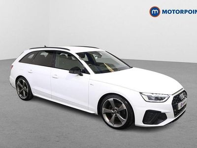 Used Audi A4 Black Edition 2021 White Estate