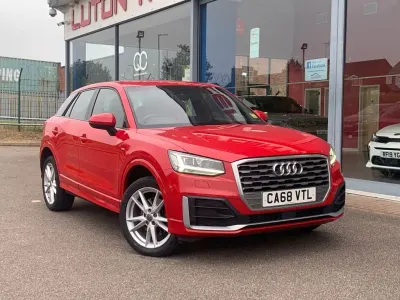 Used Audi Q2 S-Line 116 HP (85 kW) 2018 Red SUV