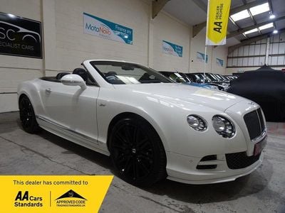 White Used 2015 Bentley Continental Cabriolet | £47,500