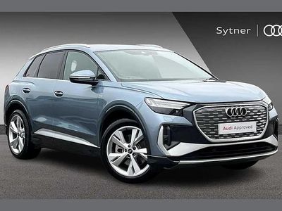 Blue Used 2025 Audi Q4 e-tron S-Line SUV | £34,500 (A bit pricey)