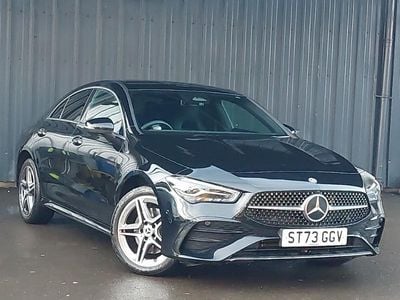 Black Used 2023 Mercedes CLA250e Executive Sedan | £24,498 (Fair price)