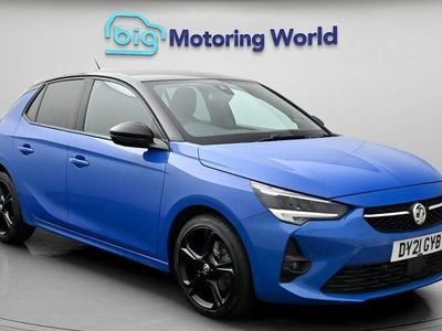 Used Vauxhall Corsa SRi 101 HP (74 kW) 2021 Blue Hatchback