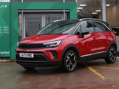 Used Vauxhall Crossland Ultimate 2022 Red SUV