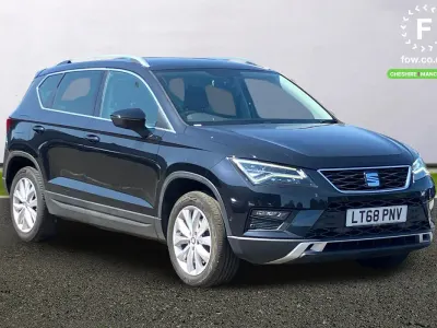 Used Seat Ateca SE 116 HP (85 kW) 2018 Black SUV