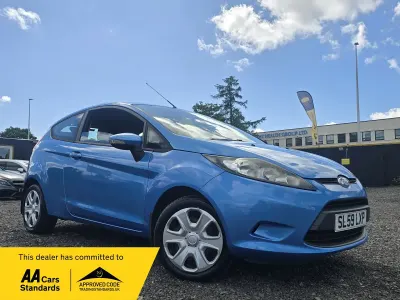 Used Ford Fiesta Style 82 HP (60 kW) 2009 Blue Hatchback