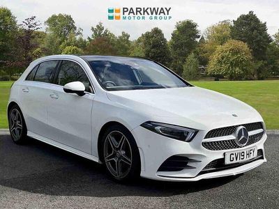 Używany Mercedes A200 AMG Line Premium Plus 150 KM (110 kW) 2019 Biały Hatchback