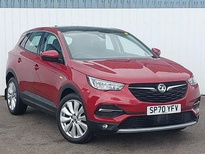 Used Vauxhall Grandland X Elite 130 HP (95 kW) 2020 Red SUV