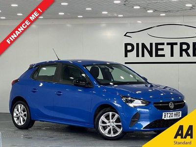 Used Vauxhall Corsa S 102 HP (75 kW) 2020 Blue Hatchback