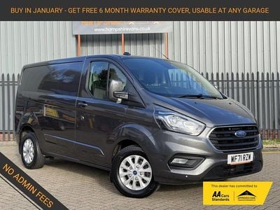 Used Ford Transit Custom Limited 126 HP (92 kW) 2021 Grey Van