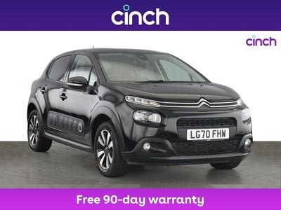 Black Used 2020 Citroën C3 Flair Hatchback | £9,249 (Fair price)