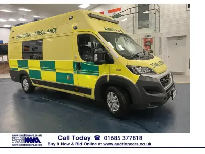 Used Fiat Ducato 180 HP (132 kW) 2016 Yellow Van
