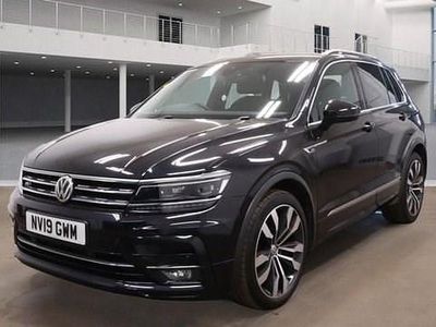 Used VW Tiguan R-line 150 HP (110 kW) 2019 Black SUV