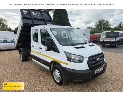 Używany Ford Transit 130 KM (95 kW) 2020 Biały Kabriolet