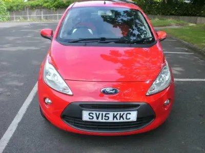 Used Ford Ka Zetec 2015 Red Hatchback