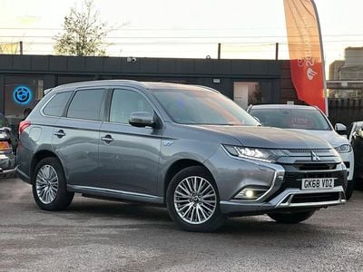 Grey Used 2018 Mitsubishi Outlander P-HEV Estate | £9,990 (Fair price)