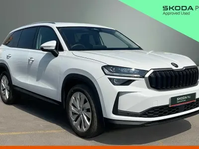 Used Skoda Kodiaq SE L 150 HP (110 kW) 2024 Moon white SUV