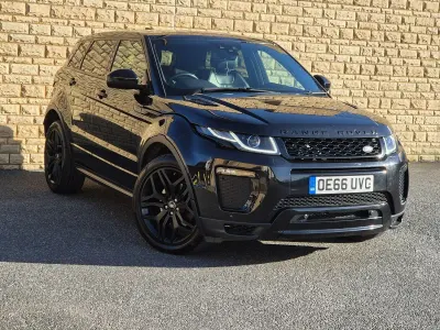 Used Land Rover Range Rover evoque HSE Dynamic 2017 Black Estate