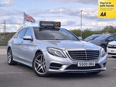 Used Mercedes S500L AMG line 2014 Silver Sedan