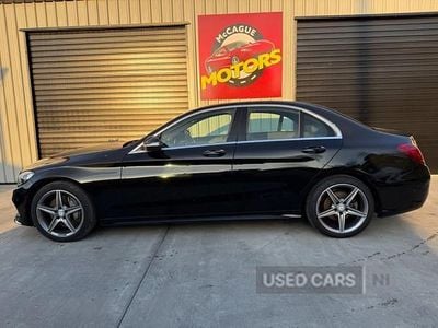 Used Mercedes C250 AMG line 204 HP (150 kW) 2015 Black Sedan