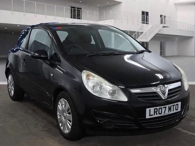 Black Used 2007 Vauxhall Corsa Club Hatchback | £2,250 (Fair price)
